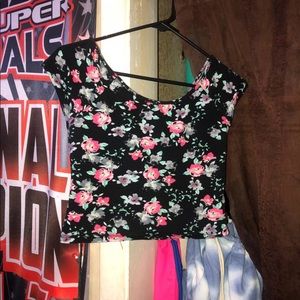 Lush Floral Crop Top